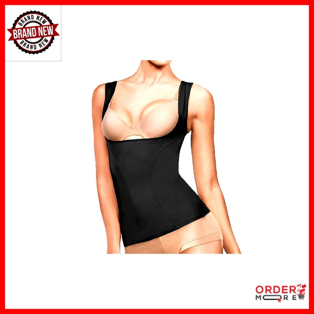 Ultra Firm Shapewear Camisole Torsette Open Bust Wyob Smoothing Control